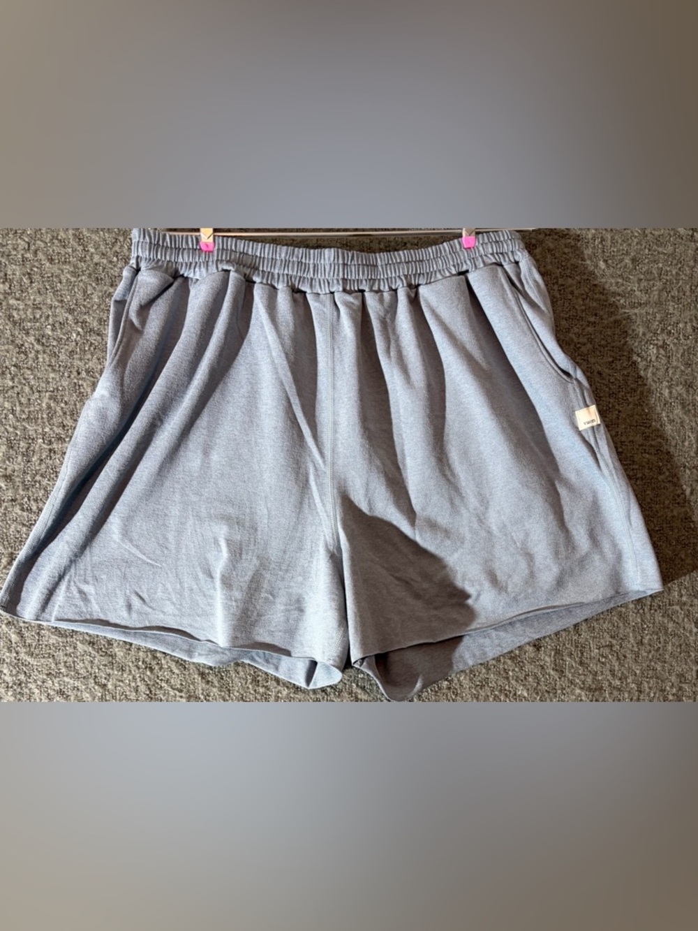 Vuori Light Blue Pull-On Athletic Shorts